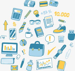 千庫(kù)網(wǎng) 海量免費(fèi)辦公用品素材圖片，高清卡通手繪PSD一網(wǎng)打盡——以編號(hào)7340291為例